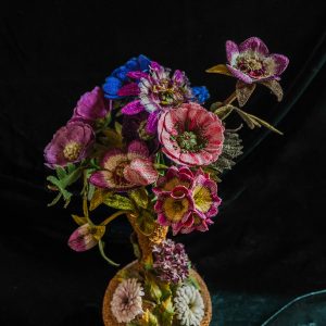 Floral Vase Collection Art Print by Corinne Young Studio